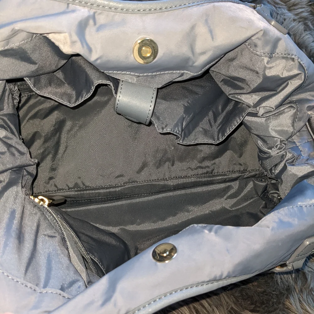Tory Burch Quilted Diaper Bag.